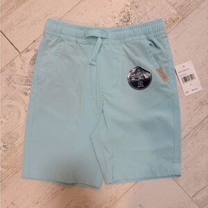 Weatherproof Vintage Boy's Aqua Blue Swim Shorts size 5 NEW